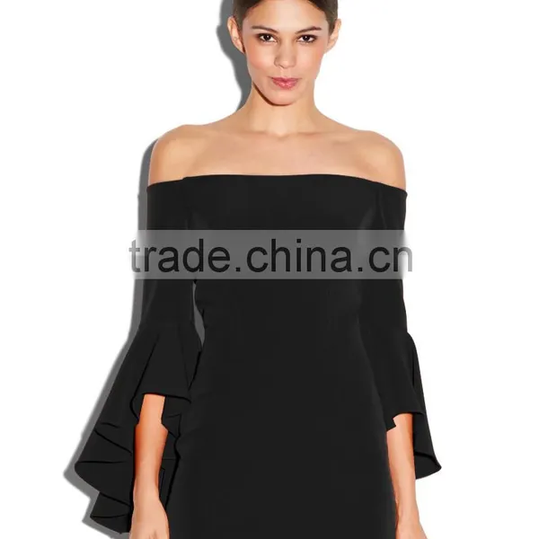 Half Sleeve Plain Colour Cotton Fit Plus Size Women's Dresses photo-3