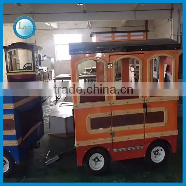 Most Popular! Amusement Electric Trackless Train for Sale photo-3