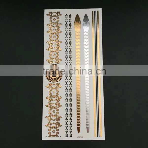 WMT-104 Powerful Safety Temporary Flash Tattoo Sticker