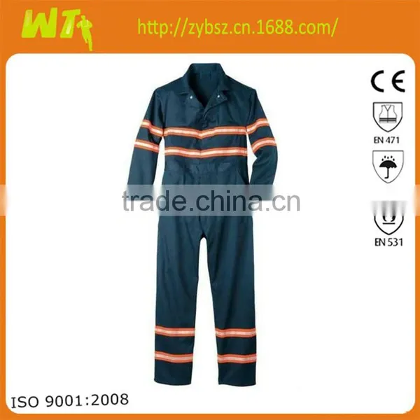 High Quality Hi Vis Wholesale Coverall Safety Workwear