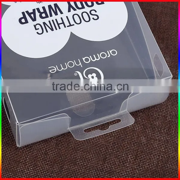 Body Wrap PVC/PP Packaging Box Transparent PVC Box photo-4