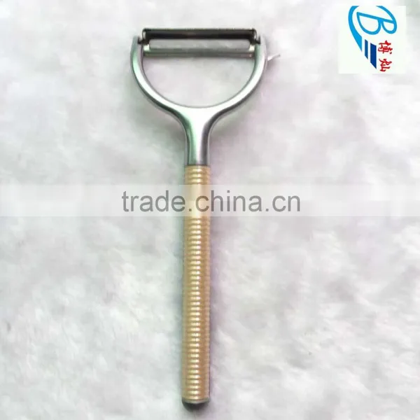 Hot Sale New Design High Quality Plastic Handle Potato Apple Vegetable and Fruit Peeler