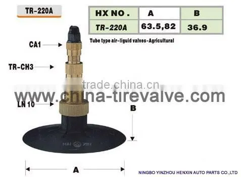 TR75/TR78/TR13/TR15/TR4 Rubber Covered Tire Valve photo-2