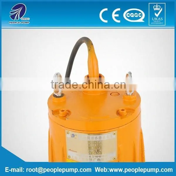 People Pump Usage Non-clog QW Electric Submersible Sewage Pump photo-3