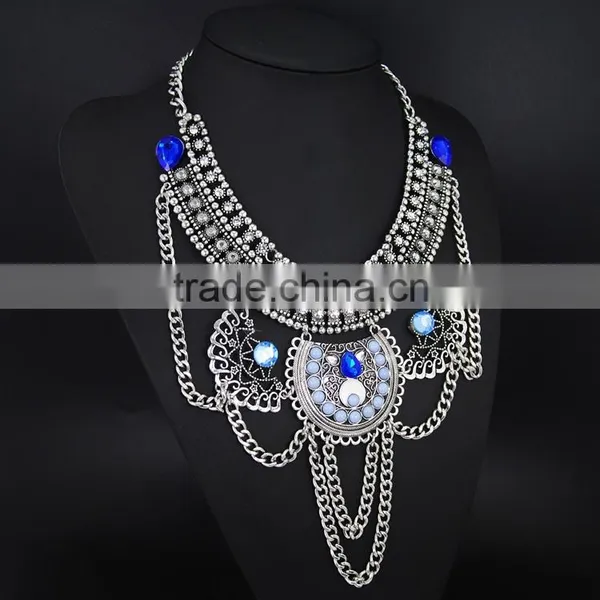New 2015 Alloy Necklace Ladies Jewellery Bijouterie photo-4
