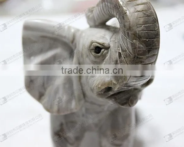 Hand Carved Elephants,stone Elephant Sculpture photo-4