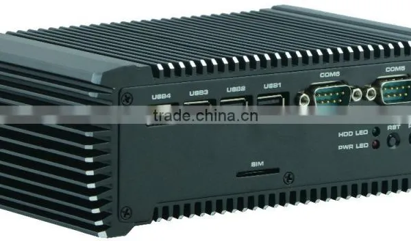 Embedded Industrial Mini PC Atom N2600 Dual Core Barebone Computer DC Power photo-4