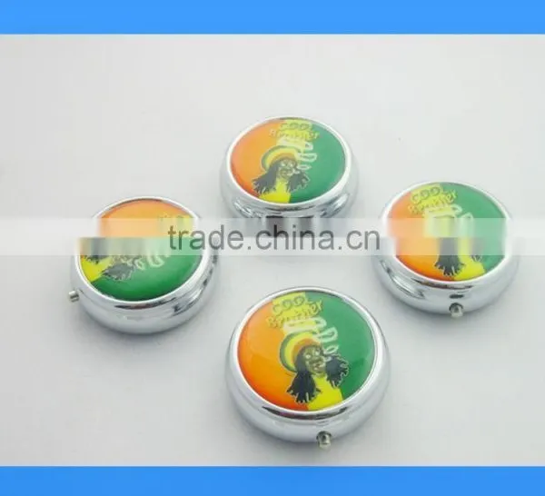 DCA009112 Tin Material Small Pocket Ashtray,cheap Cigarette Ashtray With Exposy Logo on Lid photo-2