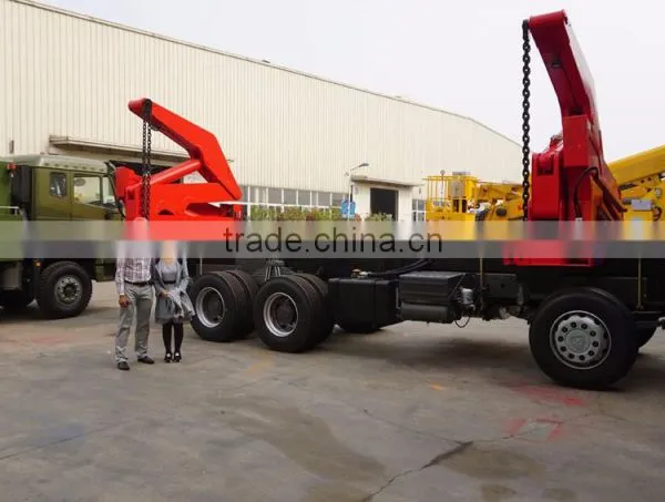 20ft Semi Trailer Container Lift, 20ft Container Lift Trailer,20FT Side Lifter Loader Chassis Truck Trailer photo-6