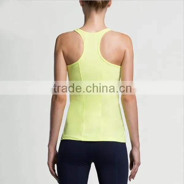 Wholesale Custom Sexy Tight Blank Gym Tank Top for Women photo-4