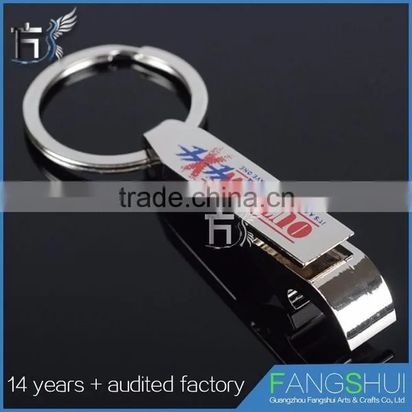 Personalized Custom Metal Bottle Opener Keychain Keyring Cheap for Sale photo-2