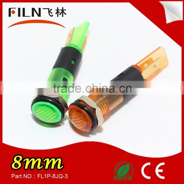 IP67 Sex Toy Plastic 8mm 24v Red White Green Blue Yellow Spot Led Numeri Spia photo-3