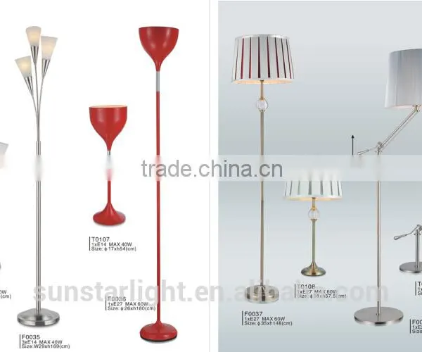 Antique Crystal Chandelier Floor And Table Lamp Sets Lights photo-5