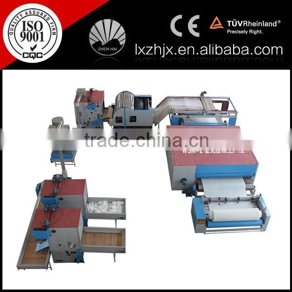 Nonwoven Polyester Fibre Wadding Line, Thermo-bonded Wadding Production Line photo-2