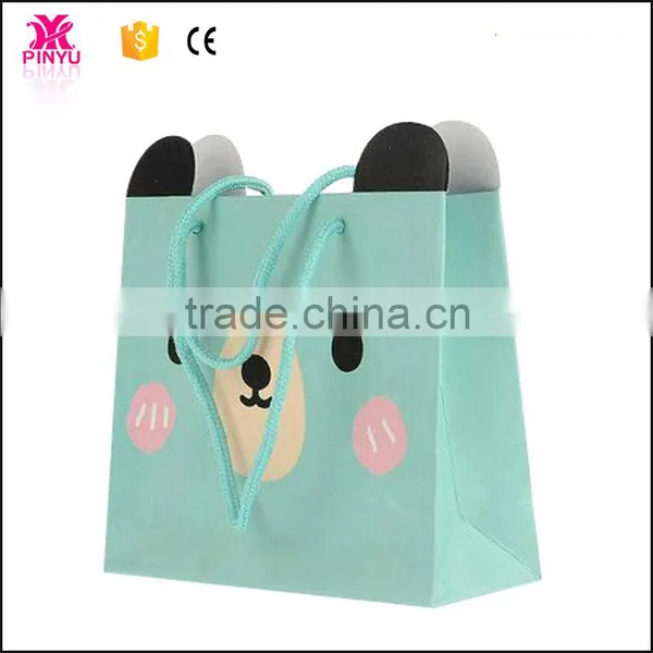 Coated Paper Thick Surface Johor Paper Bag for Gift Shopping Store photo-5