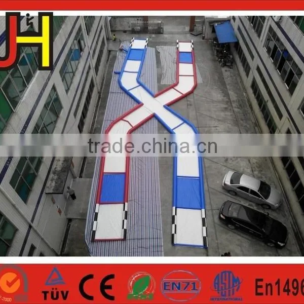 Hot Selling Customized Size Inflatable Go Karts Race Track for Toy Balls photo-5