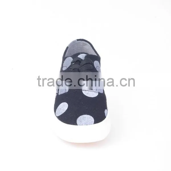 Sneaker With Felt Printed With Dot photo-2