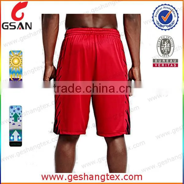 Dye Printing Sublimated New Custom Design Basketball Shorts photo-6