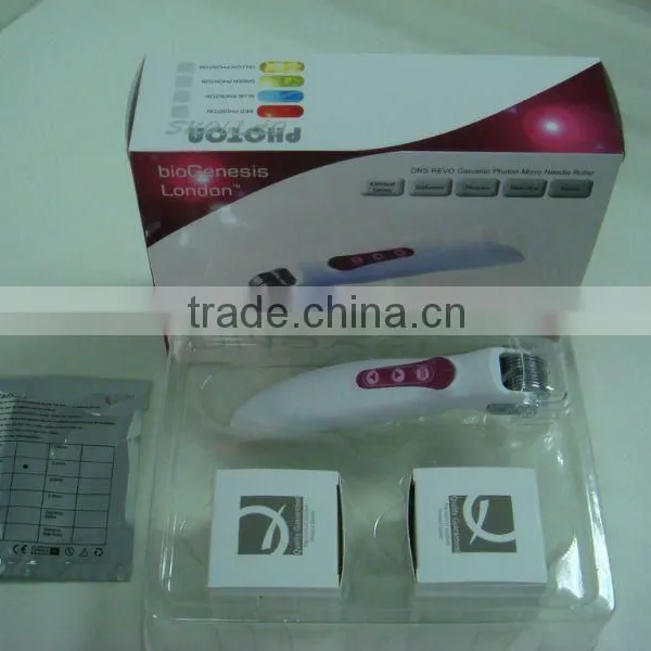 Hot Sale 540 Needles Replaceable Led Magic Derma Roller Skin Dermaroller photo-4