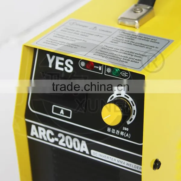 Inverter Yellow Iron Welding Machine ARC200A With CCC Certificate photo-2