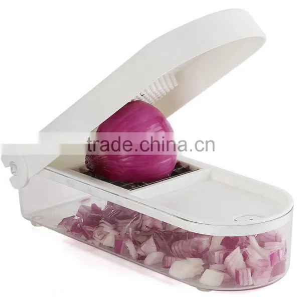Reusable Kitchen Pressing Vegetable Onion Garlic Food Slicer Chopper Cutter photo-4