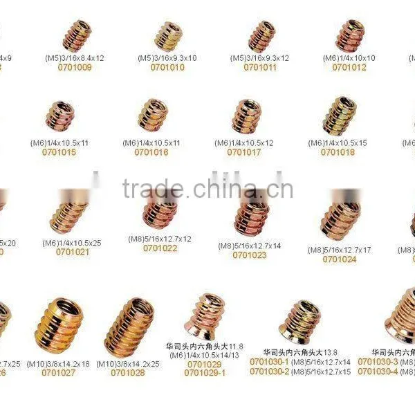 M4 to M10 Furniture steel nut