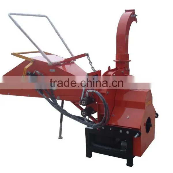 Tractor Wood Chipper TH-8, Two Hydraulic Self Feeding Rollers, PTO Driven, CE photo-4
