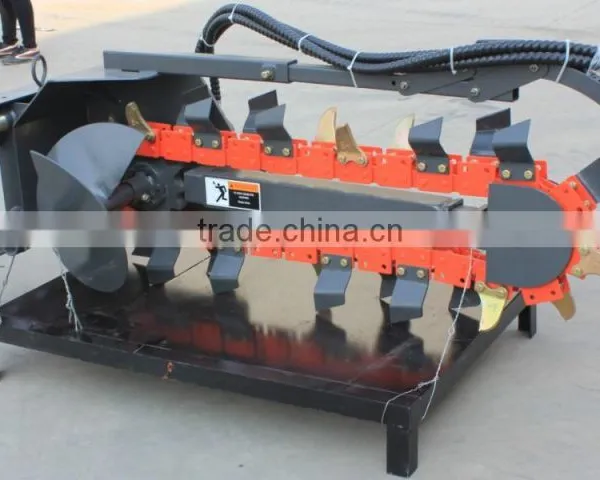 2017 Automatic Trencher for Skid Steer Loader Made in China photo-3
