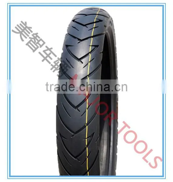 Transverse Pattern Pneumatic Rubber Wheel Autocycle Tyre photo-3