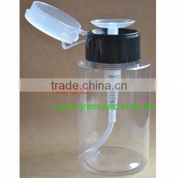 nail polish remover pump dispenser bottle