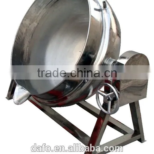 Tilting Type Double Steam Jacketed Kettle With Agitator photo-5