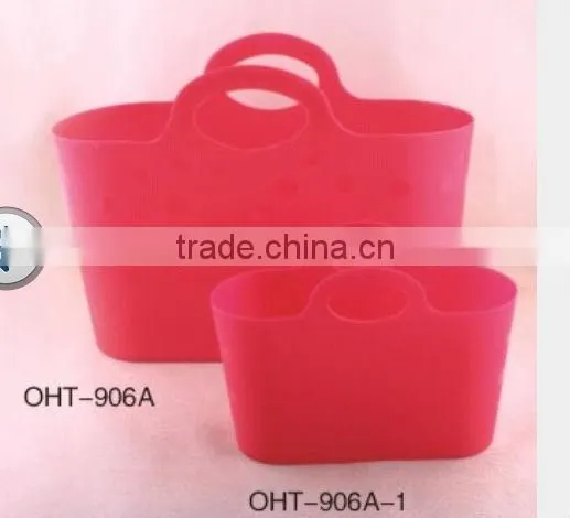 FASHION Handle Plastic Basket photo-2