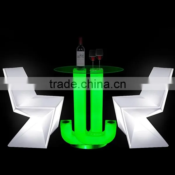 Light up Outdoor Table/ Illuminated Round Table/ Color Changing Led Table photo-4