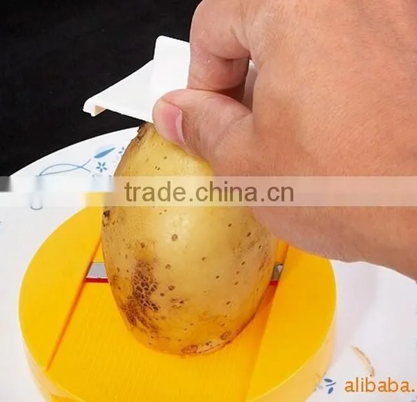 CY124 Creative Homemade Microwave Oven Baked Potato Chips Maker Device Slicer and Plate Kitchen Tool Manufacturer photo-6