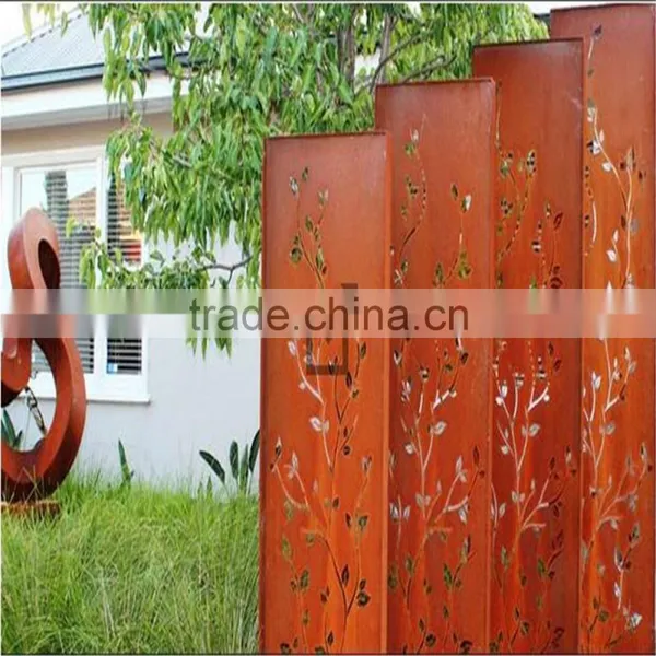 Laser Cut Outdoor Privacy Metal Screens photo-3