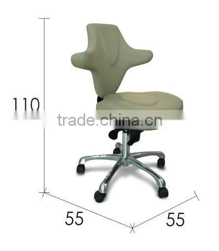 Potable Movable Ottoman Stool Hydraulic Chair With Wheels Used Salon Furniture TKN-39052 photo-2