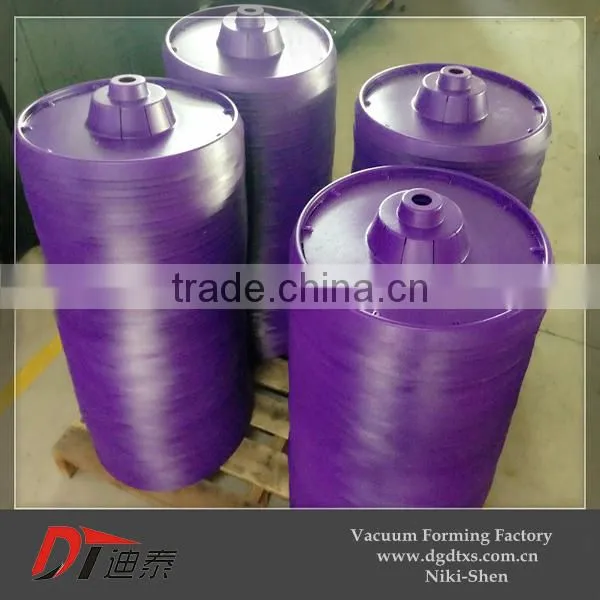 Thermoformed Round Acrylic Advertising Latticed Tray photo-6