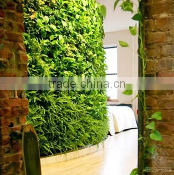 Fake Green Wall Hot Sale Hotel Artificial Leaf Wall(110X50cm) photo-3