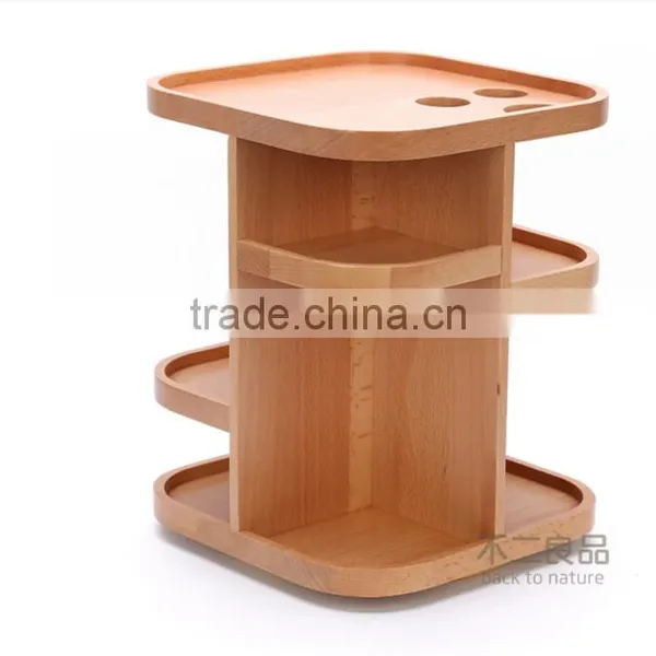 Low Moq Low Price Wholesale Wooden 360 Degree Rotate Dresser