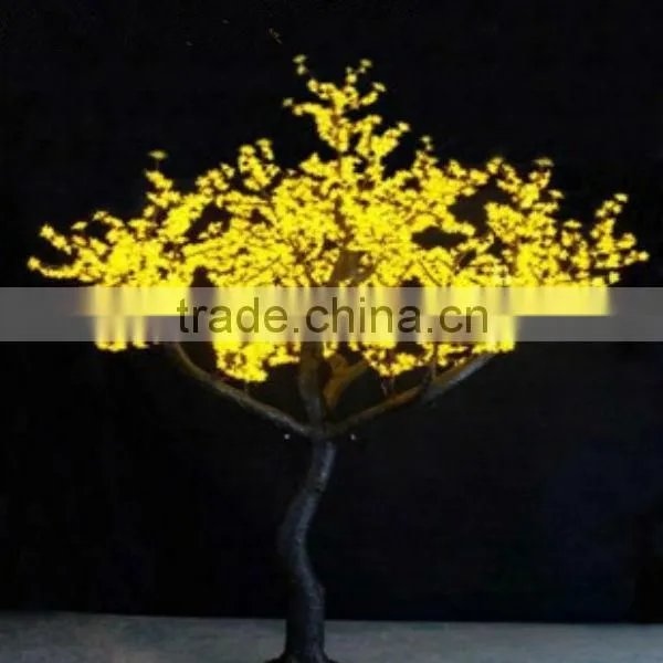 Factory High Quality Yellow Led Tree Decor Led Tree Light Outdoor Led Tree Lights