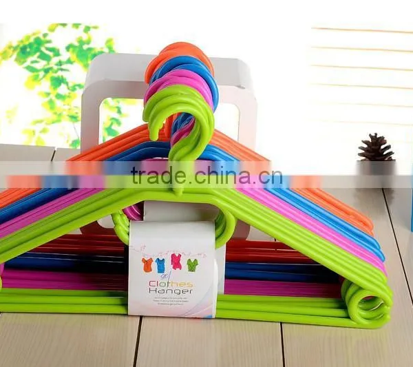 Colorful Plastic Clothes Hanger/pp Cloth Hanger photo-2