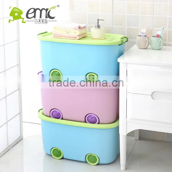 1929 Plastic Storage Boxes With Lids, Wheels and Handles photo-5