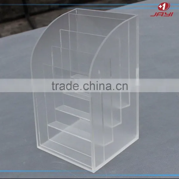2017 China Supplier Wholesale Clear Acrylic File Holder Desktop Stationery Organiser photo-5