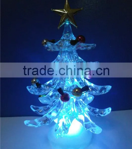 Dongguan Acrylic Mimi Christmas Tree With USB Music Lighting photo-5