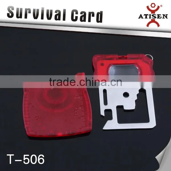 2016 Hot Sale Precision Survival Card With Compass/T-506 photo-3