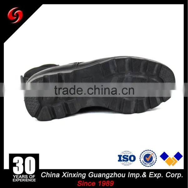Genuine Leather Waterproof Polyester Oxford Combat Jungle Military Boots photo-4