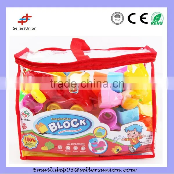 43pcs children plastic building blocks toys