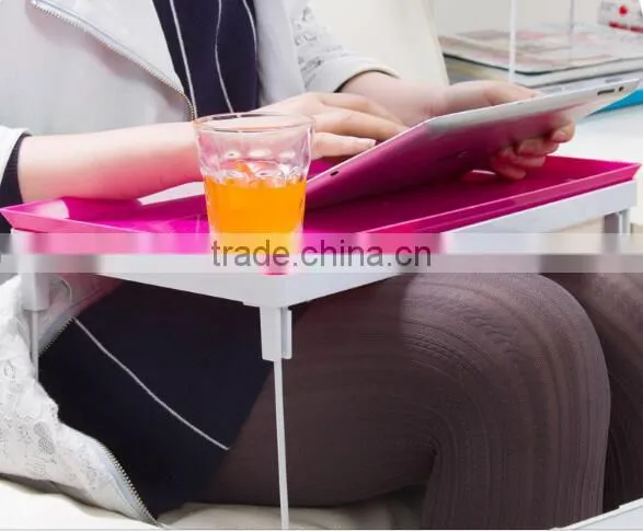 Foldable Plastic Table Storage Shelf Multipurpose Storage Racks photo-4