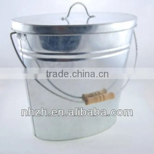 Household Matte Black Metal Round Bin photo-3