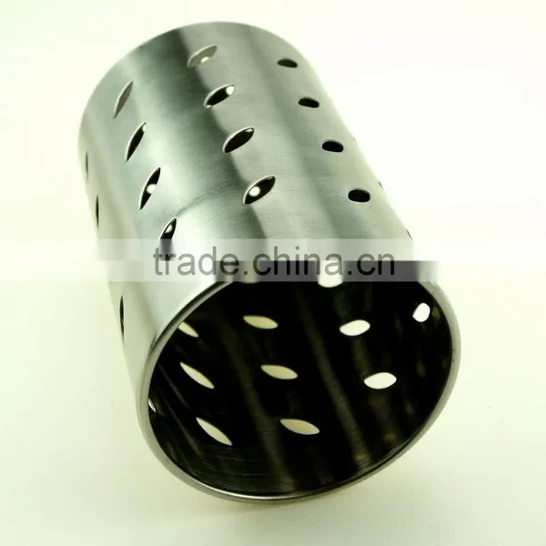 42125 Stainless Steel Chopstick Tube/ Kitchen Utensil Holder / Chopsticks Holder photo-3